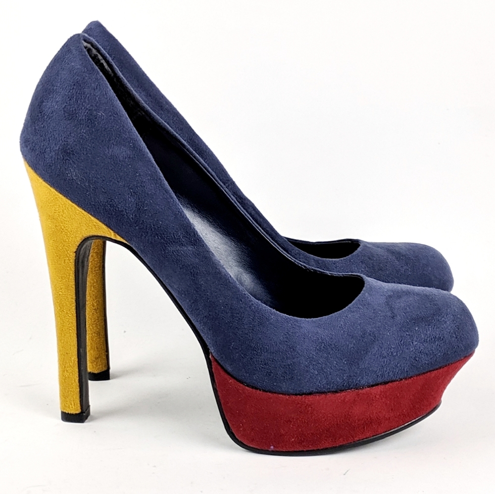 Chinese Laundry | Color Block Platform Heels - K1